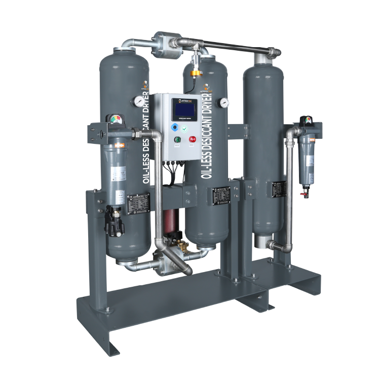 Oilless Desiccant Air Dryer