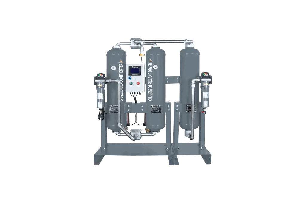 Oilless Desiccant Air Dryer
