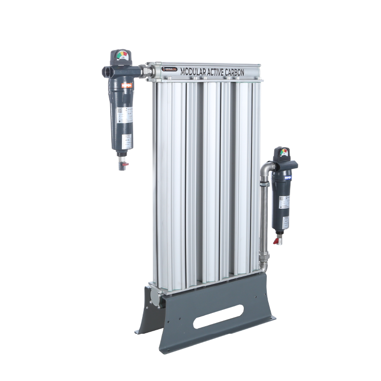 Filtres tour en charbon actif de type modulaire