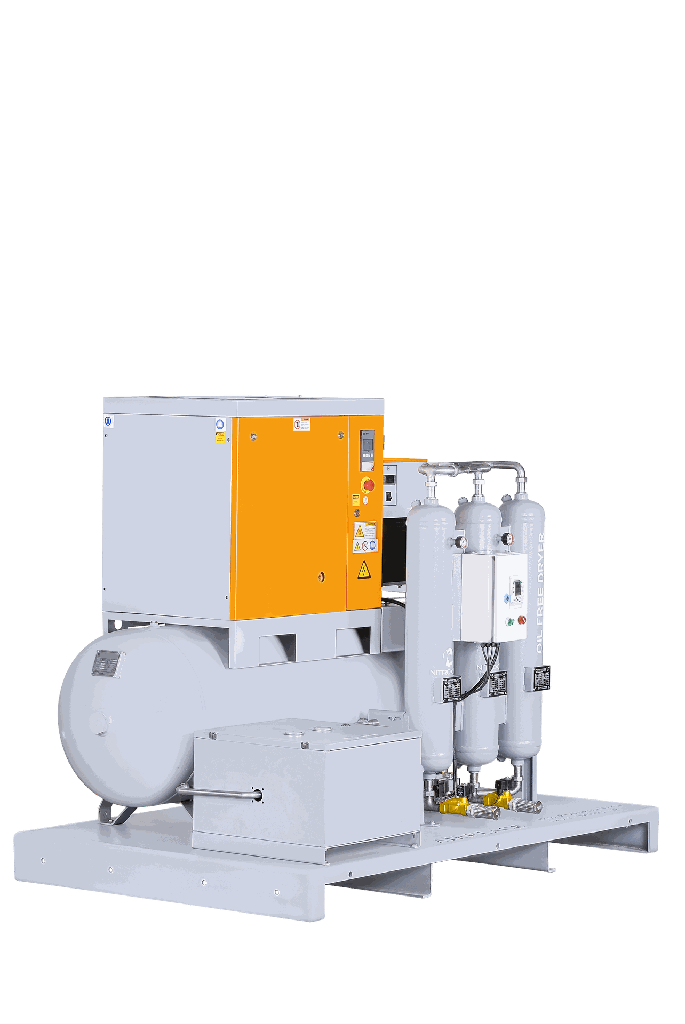 Systèmes d'air sec comprimé sans huile AIRPLACE pour machines de découpe laser (13 – 25 BAR)